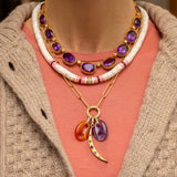 Jenna Blake - Charm Chain with Diamond Clasp