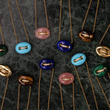 Jenna Blake - Mini Mariner Link Necklace Gold