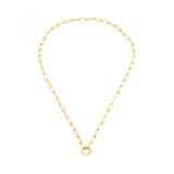 Jenna Blake - Mini Charm Chain with Diamond Clasp