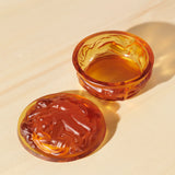 Akua Objects Michael Bonbonnière Precious Belonging Dish, Amber
