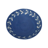 Carolina Irving & Daughters Anna Reverse Blue Serving Bowl