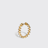 Boochier - Small Yellow Gold Mini Slinkee Earrings