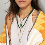 Sorellina - Sorellina - Malachite Beaded Necklace