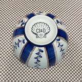 Carolina Irving & Daughters - Blue Stripe Cereal Bowl