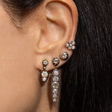 Jenna Blake Mini Palm Emerald Leaf Earrings