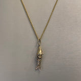 Vintage Articulated Fish Charm