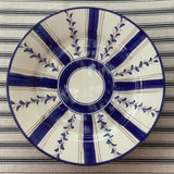 Carolina Irving & Daughters - Blue Stripe Dinner Plate