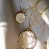 Devon Woodhill - Classic Disc Charm Yellow Gold