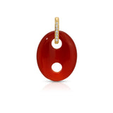 Jenna Blake - Mariner Link Charm - Carnelian