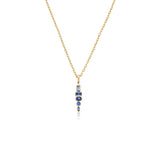 Sorellina - Totem Pendant - Blue Sapphire