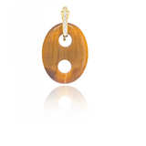 Jenna Blake - Mariner Link Charm - Tiger's Eye