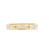 Sorellina - Tarot Baguette Stacking Band - Diamond