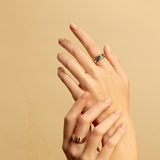Sorellina - Tarot Baguette Stacking Band - Diamond
