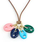 Jenna Blake - Mariner Link Charm - Carnelian