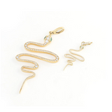 Jenna Blake - Mini Zig Zag Snake Charm