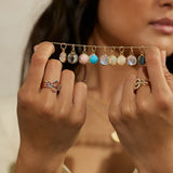 Devon Woodhill - Cabochon 'Moon Charm' | Ethiopian Opal