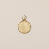 Devon Woodhill - Classic Disc Charm Yellow Gold