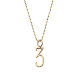 Devon Woodhill - 16" 'Majesty Ball' Chain Light in 14k Gold