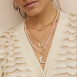 Sorellina - Rose Quartz Beaded Necklace