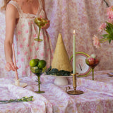 Extra Tall Pistachio Cream Taper Candle - Pack of 4