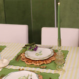 Extra Tall Pine Green Taper Candle - Pack of 4