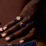 Sorellina - Custom Intaglio Initial Signet Ring