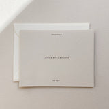Congratulations No. 01: Gray