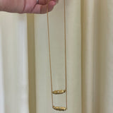 Micro Coco Necklace- 18k Yellow Gold 37cm / 14.5"