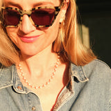 Ivarene- Bird Beige Necklace Pearl