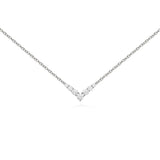 Melissa Kaye - Aria V Necklace Mini