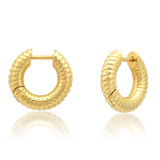 Established - 18mm Rope Huggie Hoops