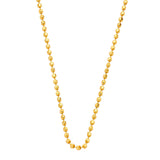 Buddha Mama: 3MM Disco Ball Chain 22K Gold