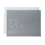 It's Your Birthday No. 21: Sage Blue / Single Card
