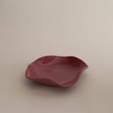 Small Petal Plate, Rose (Transparent)