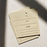 Gift Tag Set No. 02 - Set of 10: Sand