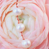 Ivarene- Bird Beige Necklace Pearl