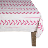 Carolina Irving: Indian Pink Vine Tablecloth