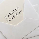 I Really Love You No. 20: Rust / Single Card