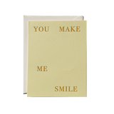 You Make Me Smile No. 49: Butter / Single Card