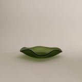 Small Petal Plate, Olive (Transparent)