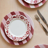 Stripes Ceramic Dinner Plate