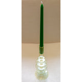 Extra Tall Pine Green Taper Candle - Pack of 4