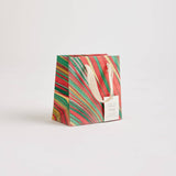 Hand Marbled Gift Bags (Small) - Christmas Glitz