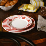 Stripes Ceramic Dinner Plate