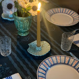 Carolina Irving & Daughters - Concha Candle Holder Seafoam