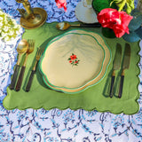 Eleanor Royal Blue Tablecloth: Length: 380cm/150in