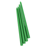 Extra Tall Grass Green Taper Candle - Pack of 4