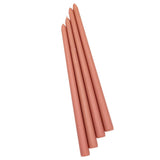 Extra Tall Rose Glow Taper Candle - Pack of 4