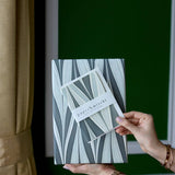 Hand Marbled Wrapping Paper Sheets - Candy Stripes Stormy Night