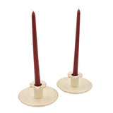 Extra Tall Cocoa Truffle Delight Taper Candle - Pack of 4